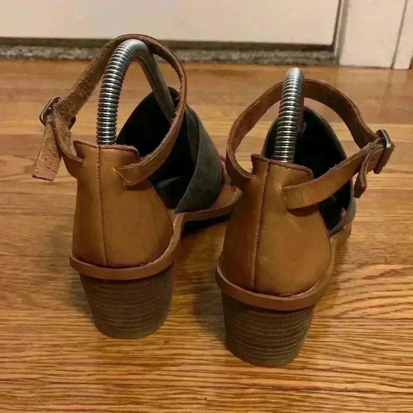 Madewell The Warren Silver and Tan Sandals festival, boho, Womens Size 7.5 - Picture 4 of 10